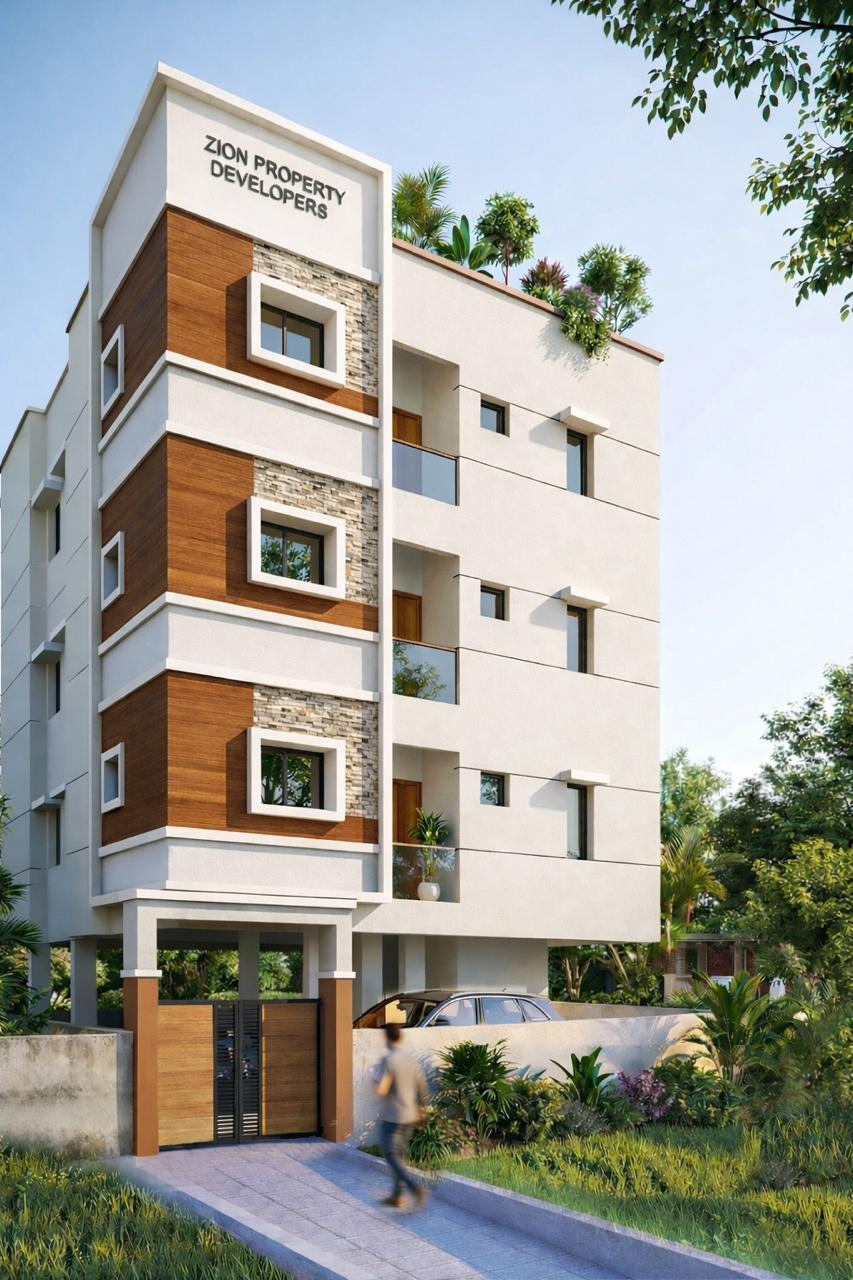 Joint venture residential apartment project by Zion Property Developers in Chennai